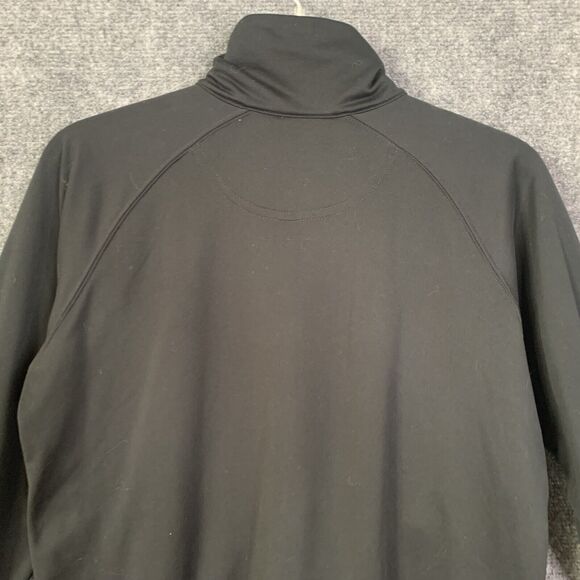 Nike Full Zip Light Weight Jacket Women M Black W/White Cording Pockets Raglan - Picture 8 of 12